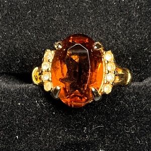 Vintage Esposito 14K GE Cocktail Ring Size 6.5